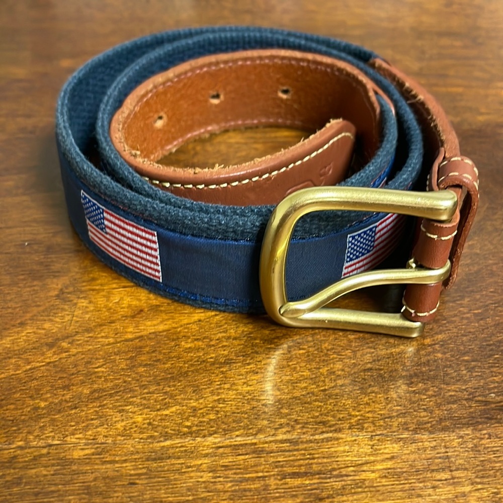 American Flag Vineyard Vines Belt